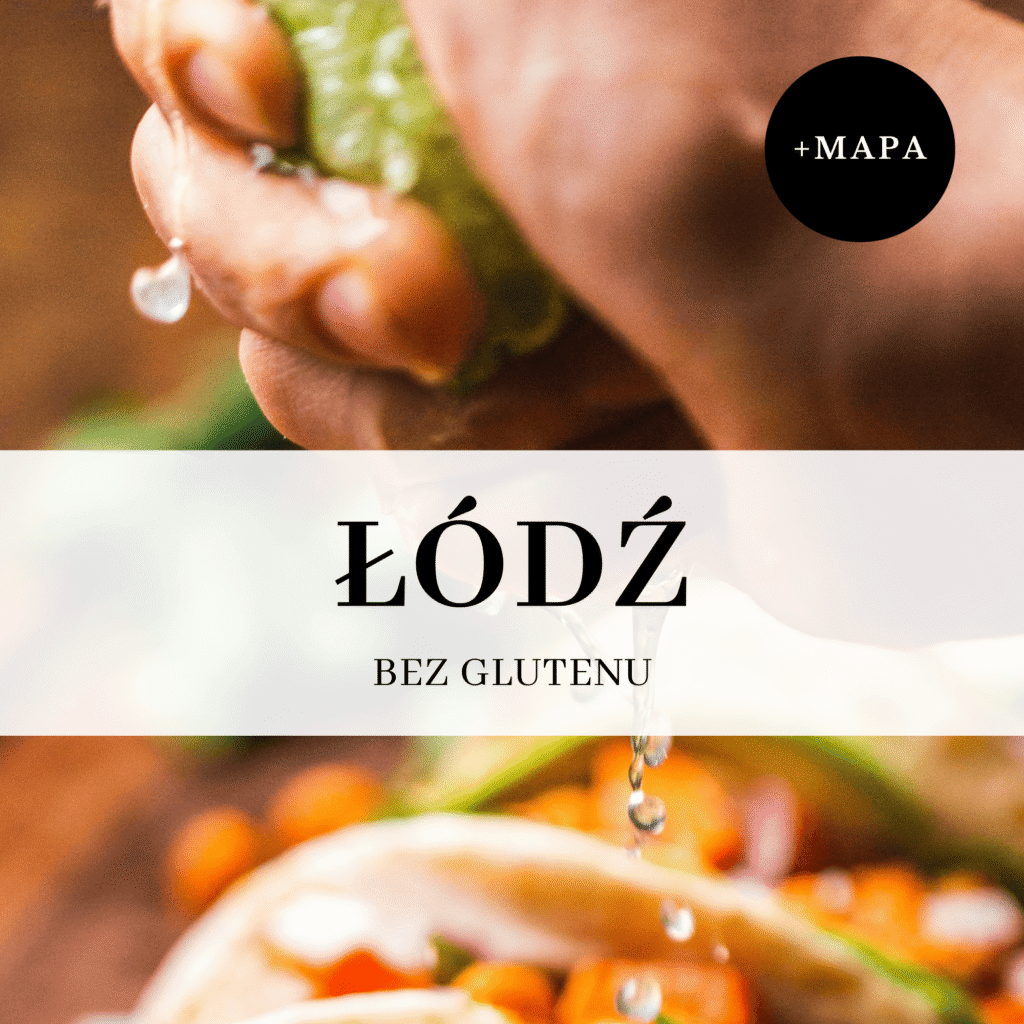 Łódź + google maps okładkaebooka Łódź bez glutenu